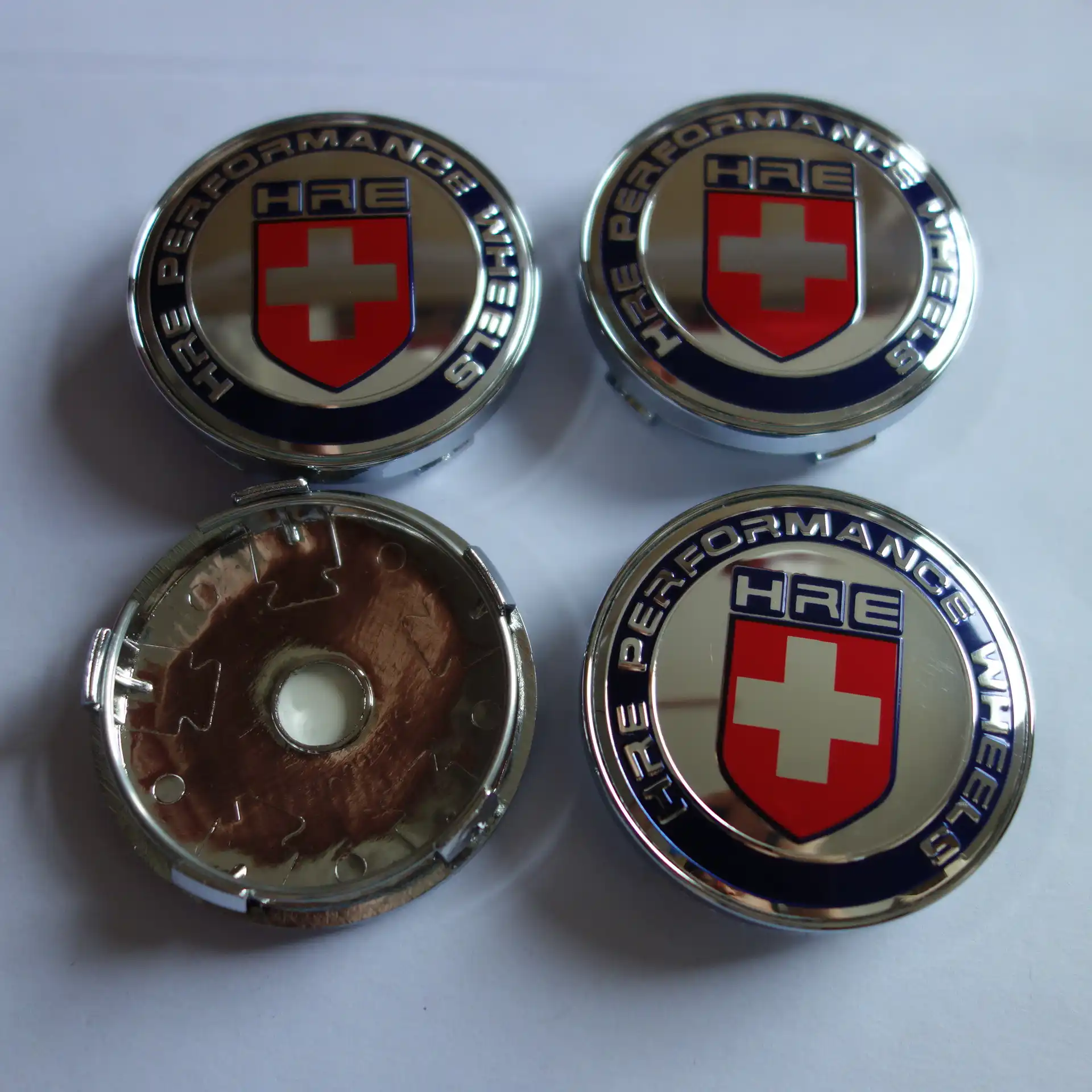 4 個 60 ミリメートル Hre バッジエンブレム車のホイールのセンターハブリムはカバー ホイールセンターキャップ Aliexpress