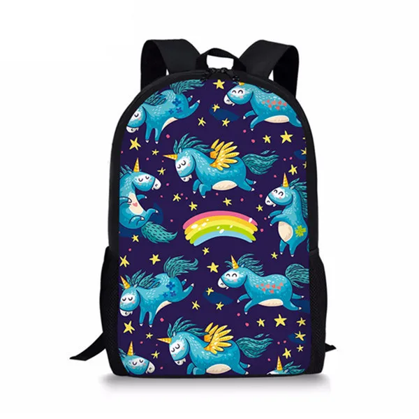 Cute Shih Tzu Print Backpack Set For Kids and Girls