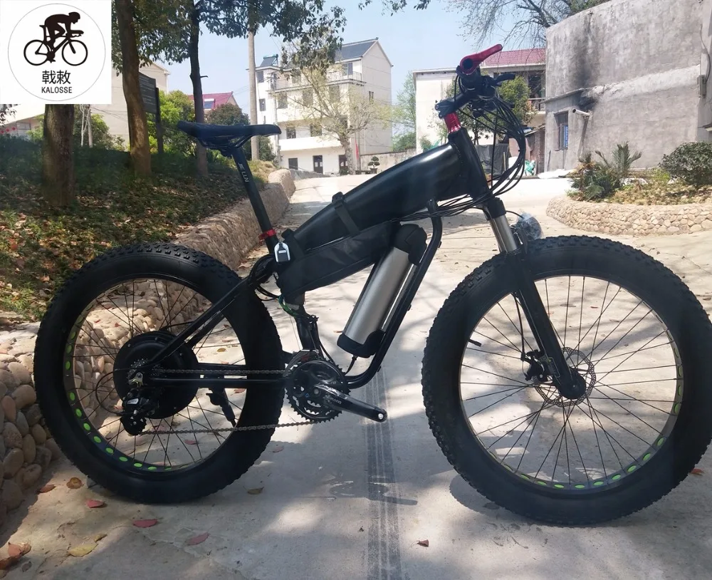 Flash Deal Kalosse 27 speed M370  electrical snow bike  Hydraulic brakes 48V 1000W  motor  electric  fat  bike  26*4.0 1 Flash Deal Kalosse 27 speed M370  electrical snow bike  Hydraulic brakes 48V 1000W  motor  electric  fat  bike  26*4.0 1