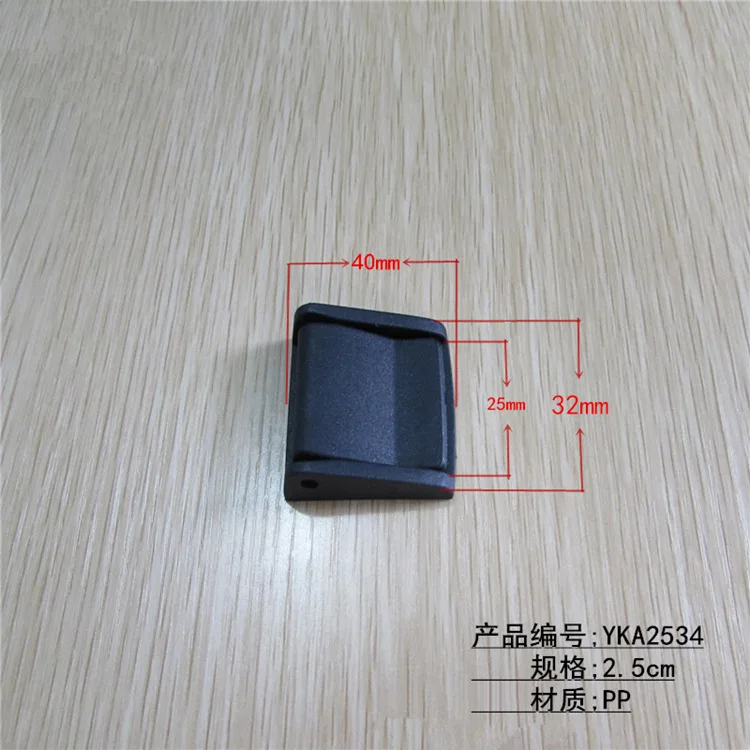 Multi-Size Cam Buckle Webbing Buckle Plastic Adjustable Buckles Toggle Clip