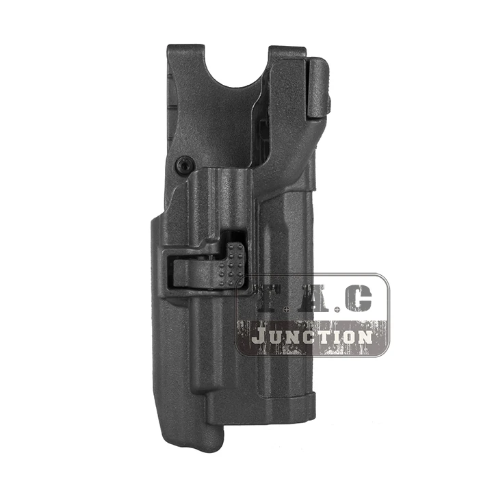 

Tactical Serpa Level 3 Light Bearing Auto Lock Duty Right Hand Pistol Holster w/ Belt Loop for H&K USP Compact