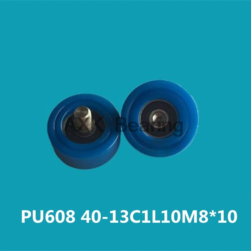

PU 608 Screw Pulley Bearing 6*40*13 mm ( 1 PC) Doors and Windows Roller Mute Wheel PU608 + M8*10 Engineered Plastic Bearings