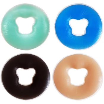 

Silicone face cradle, face down pillow for beauty massage bed with 100 pcs Disposable non-woven lying pillow case free