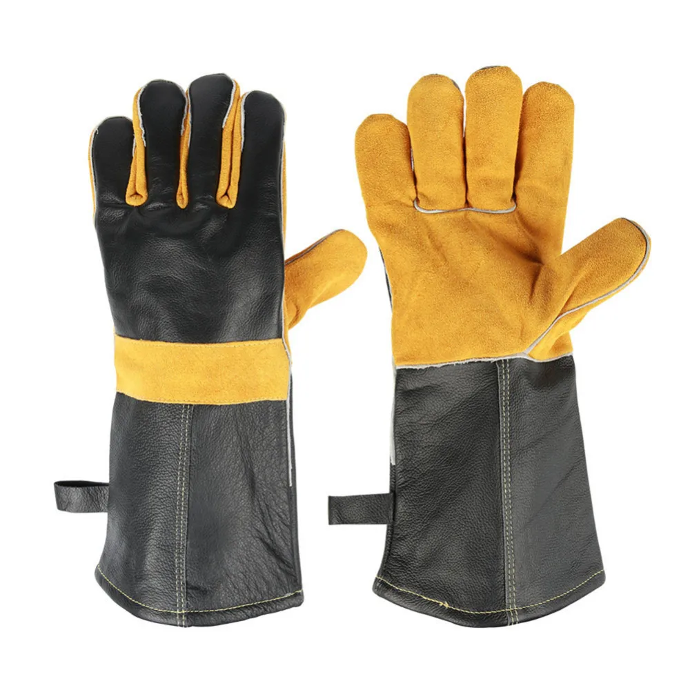Buy 1Pair Leather Welding Gloves for Tig Welders/Mig/Fireplace/Stove/BBQ