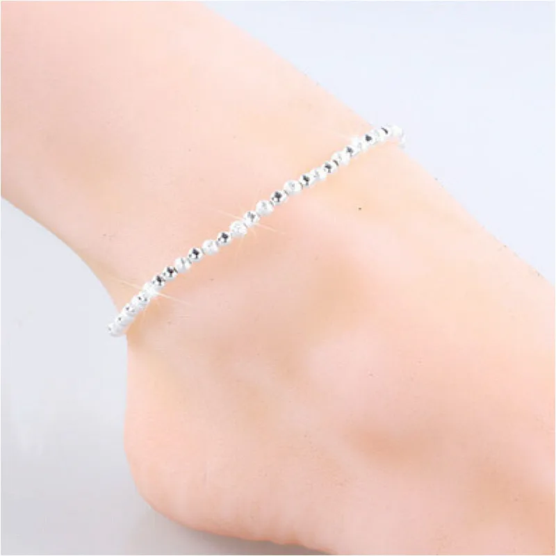 

LOLEDE Buddha Beads Pendant Anklet Beaded 2019 Summer Beach Foot Jewelry Fashion Style Anklets for Women