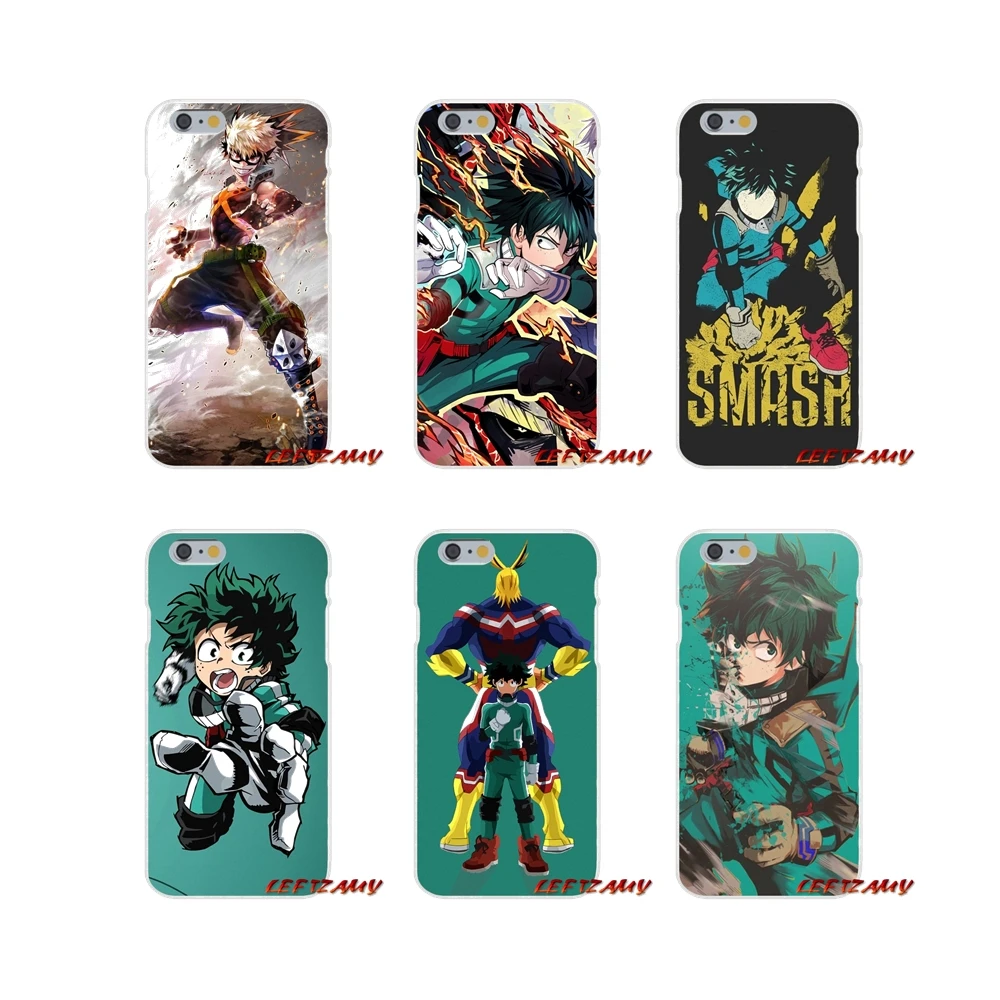 

Transparent Soft Shell Case Boku no Hero Academia For Xiaomi Redmi Note 6A MI8 Pro S2 A2 Lite Se MIx Max 2 3 F1 For Oneplus 3 6T