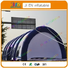 23*17 м гигантская надувная Спортивная купольная палатка, надувная спортивная арена, надувной шатер
