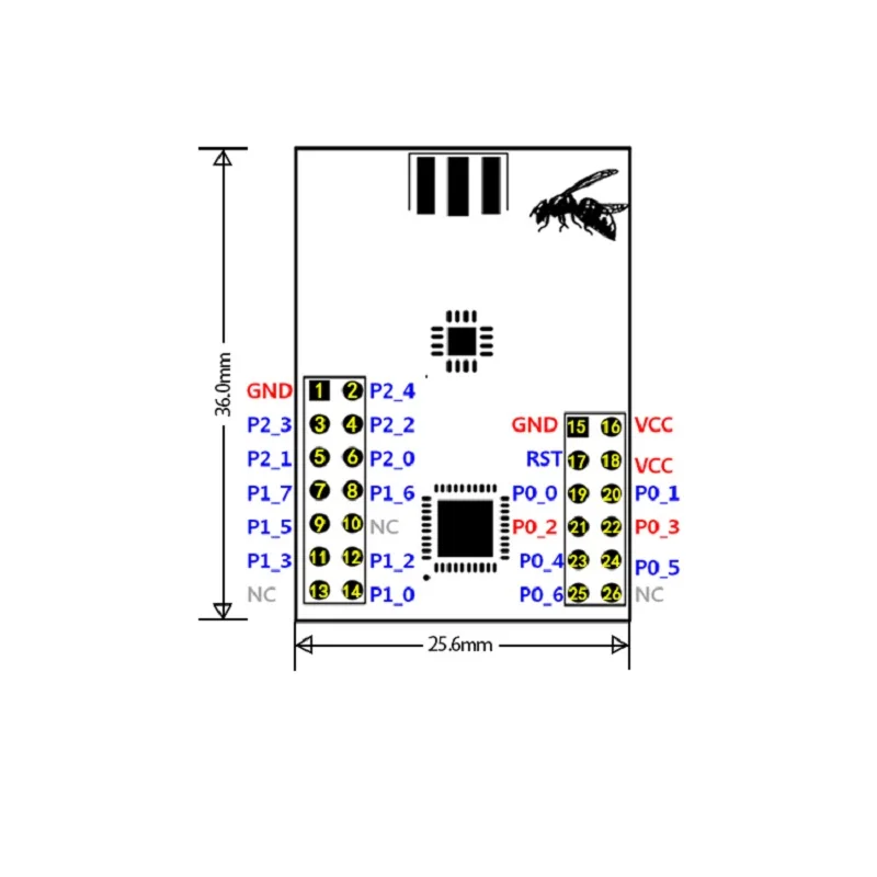 Преобразователь ZigBee с последовательным портом TTL uart беспроводной модуль PA CC2530 +