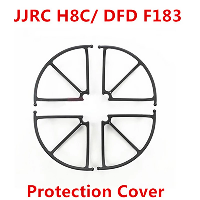 

JJRC H8C / DFD F183 / JJRC H12C RC Quadcopter propeller guard Spare Parts Protection Cover Blades Guard H8C-09 Free Shipping