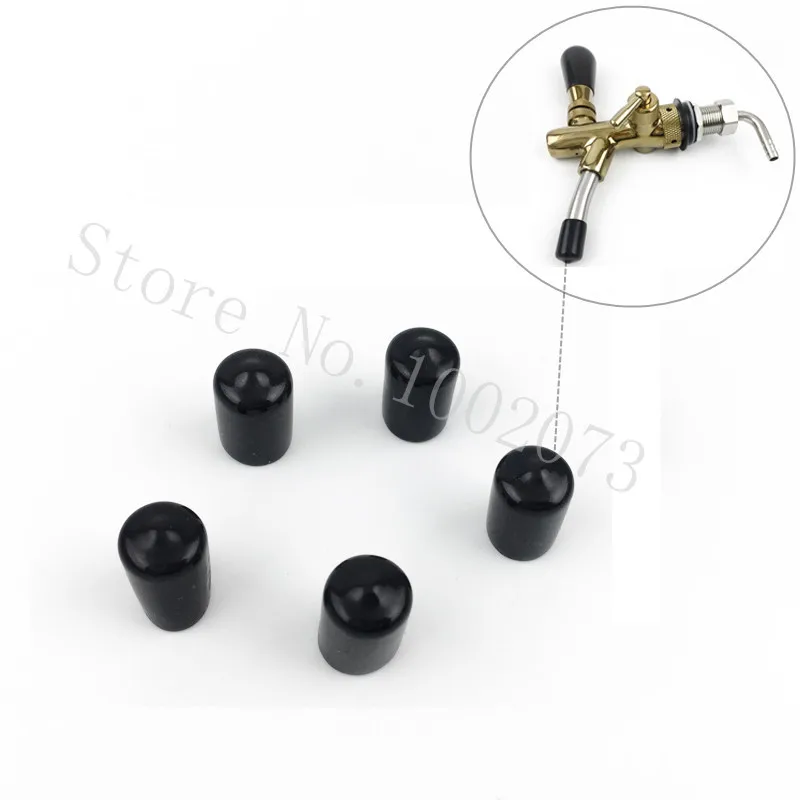 New Style Draft Beer Tap Smoother Faucet Cap Spout Black Pourer Cover Spouts 5pcslot  (9)