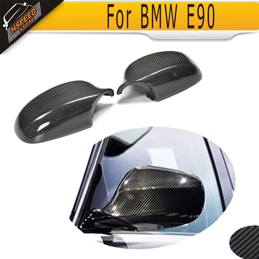 Carbon Fiber Car Side Mirror Covers for BMW 3 Series E90 E91