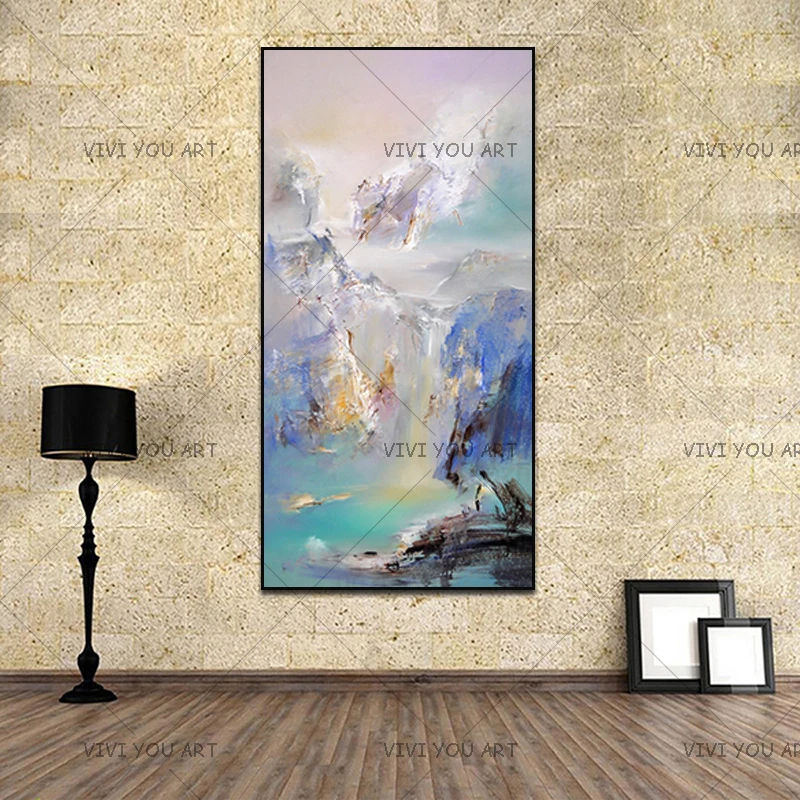 100% ручная работа настенное искусство Современная Высококачественная картина