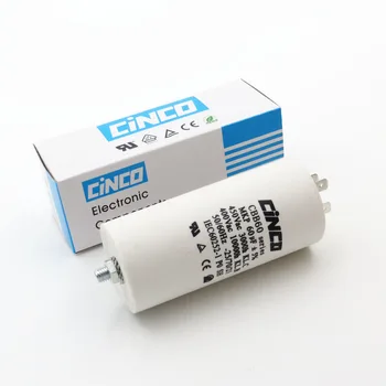 

60uF 400V 450V CBB60 Motor Run Capacitors 4pins SH DB Polypropylene Film Ac 450VAC Water Pump electrical engine 60mfd 60mf