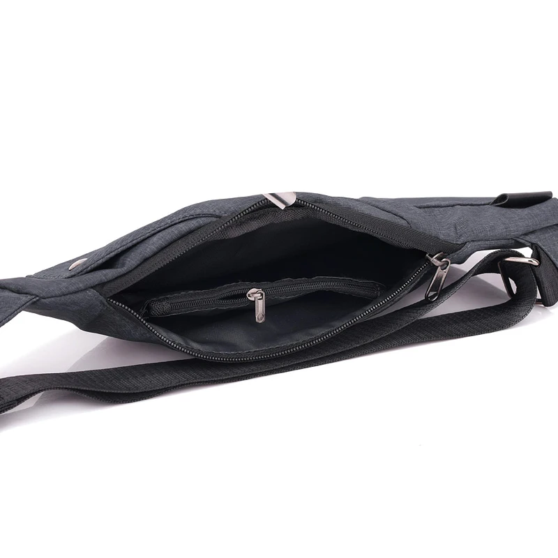  2018 New Anti-Theft Men's Messenger Bags Multi-pocket Sling Shoulder Bags Casual Chest Pack Travel  - 32869376152