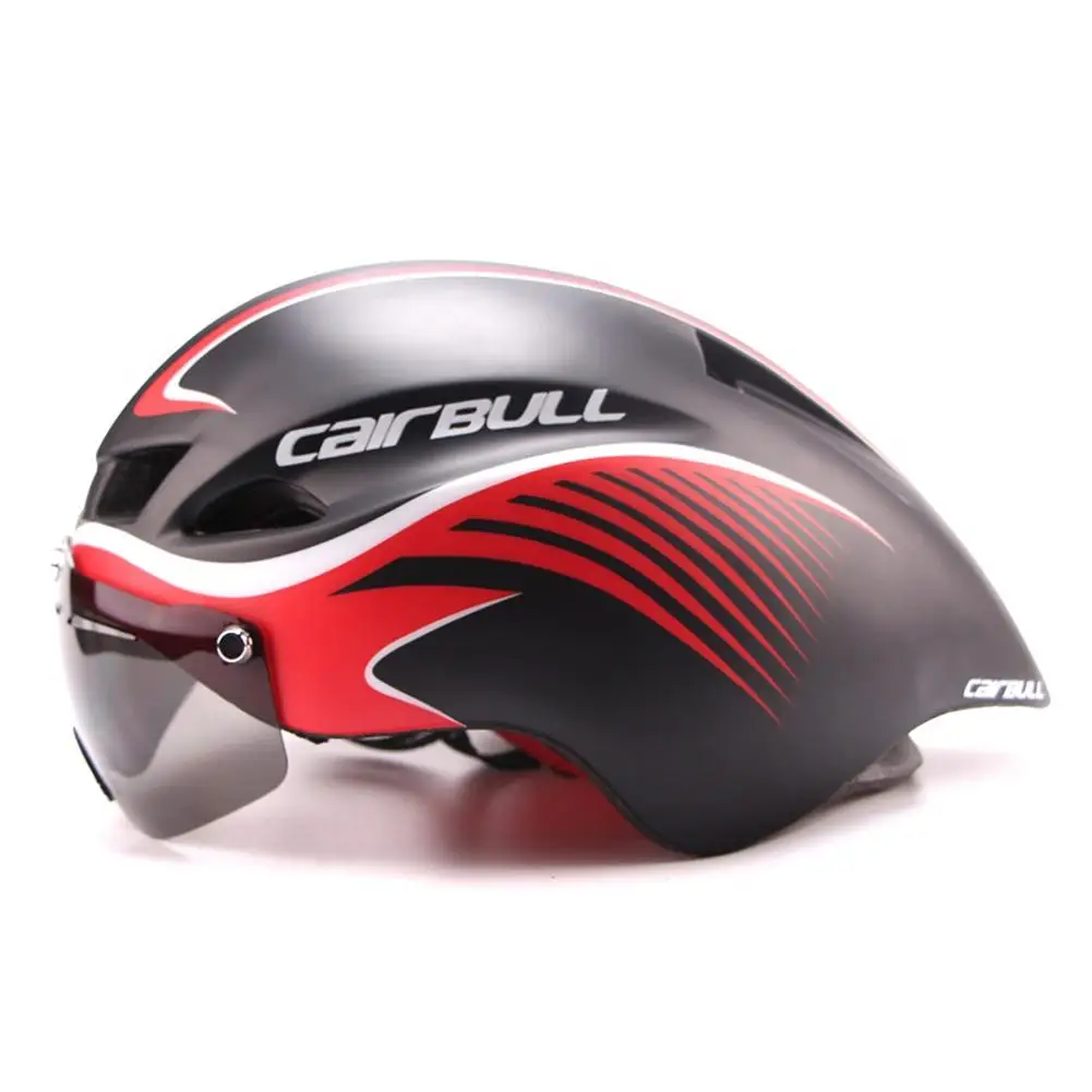 

Aero TT Road Bike Helmet Men/Women Goggle Breathable In-mold Mountain Bicycle Helmet Ultralight Sport MTB Cycling Equipment