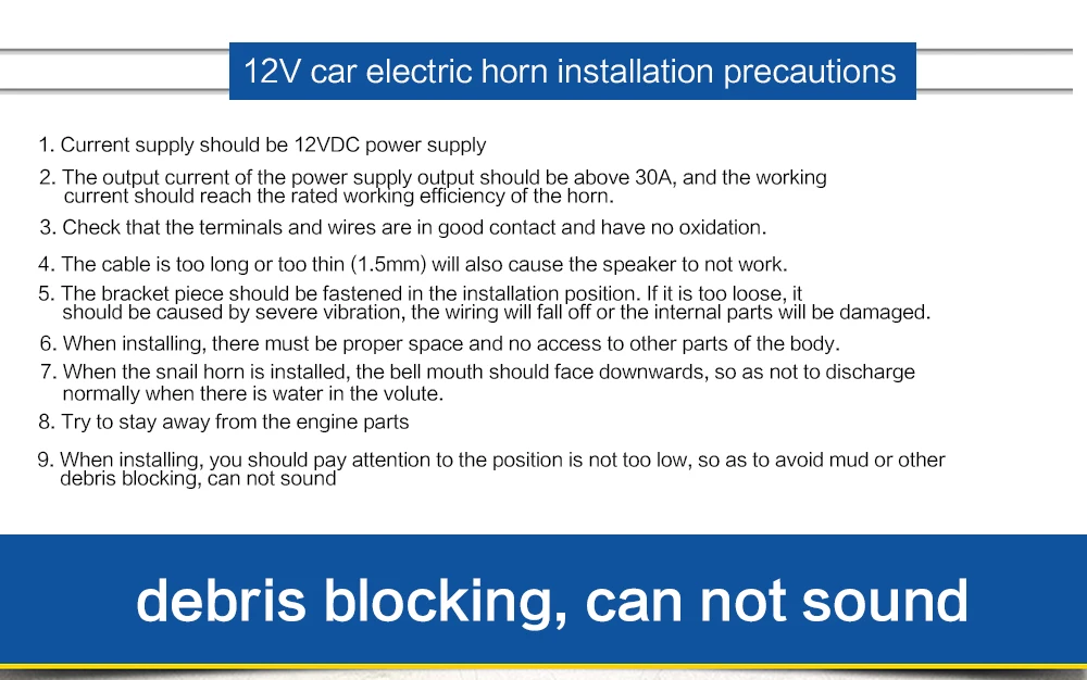 Лентам кампании DENSO автомобиль Claxon Рога Air Horn Водонепроницаемый Универсальный Интерфейс оригинальное качество 12 В громко Улитка одного вставка АВ 8670