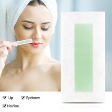 Facial Body Cloth Hair Remove Wax Strips Quickly Remove Fine Hair Moustache Removal Epilator Wax Strip Paper Roll