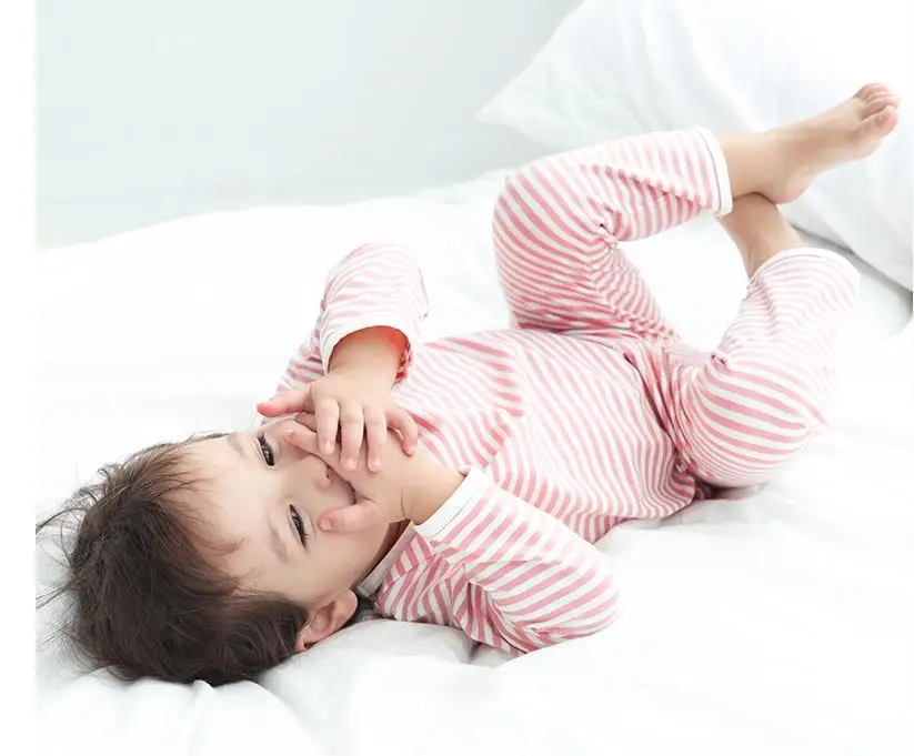 

Baby long Johns suit, cotton children's pajamas 1288