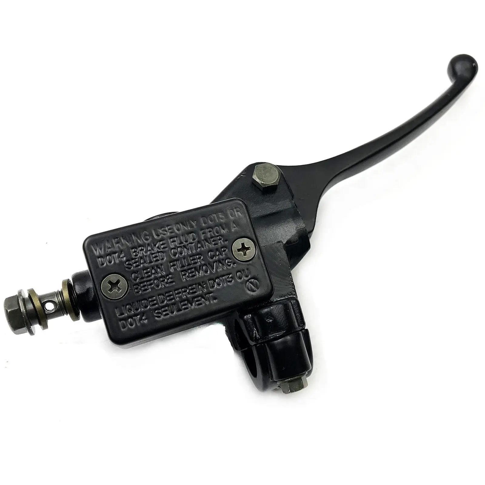 Универсальный мотоцикл 10 мм CNC главный цилиндр тормозной муфты рычаг набор резервуар