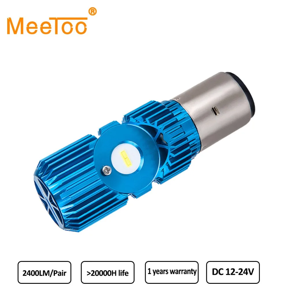 

BA20D Led Motorcycle Headlight 2400LM Motorbike Light 20W Super White 6500K Ampoule Led Moto Moped Scooter Outdoor Lighting Lamp