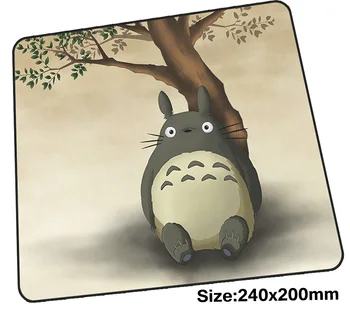 

Totoro mouse pad gamer 240x200mm notbook mouse mat locked edge gaming mousepad large thick pad mouse PC desk padmouse