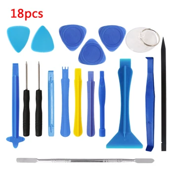 

Tools Set 18 in 1 Mobile Phone Opening Pry Repair Tool Kit Screwdrivers Set Screen Disassemble For iPhone Cell Phone Tablet PC