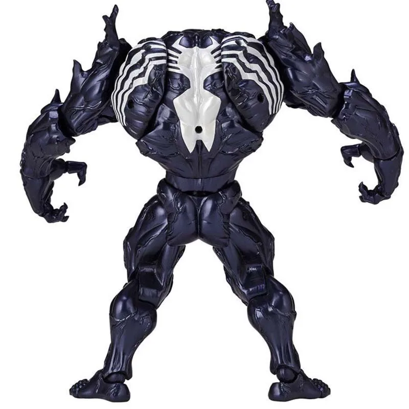 Venom amecomi супер герой yamguchi № 003 фигурку для тинейджеров Revoltech Brinquedos Figurals Коллекция Модель игрушки для детей