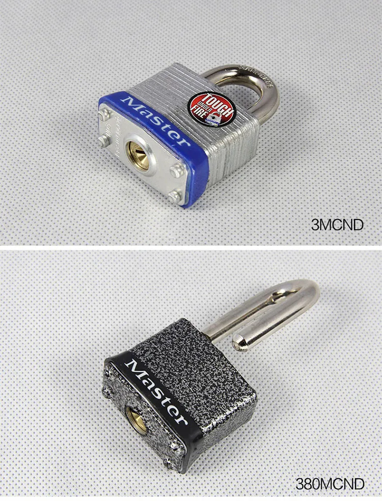 Master Lock Wide Laminated Steel Warded Padlock Anti-theft,Waterproof,No gallbladder layer home padlock dormitory outdoor lock (12)