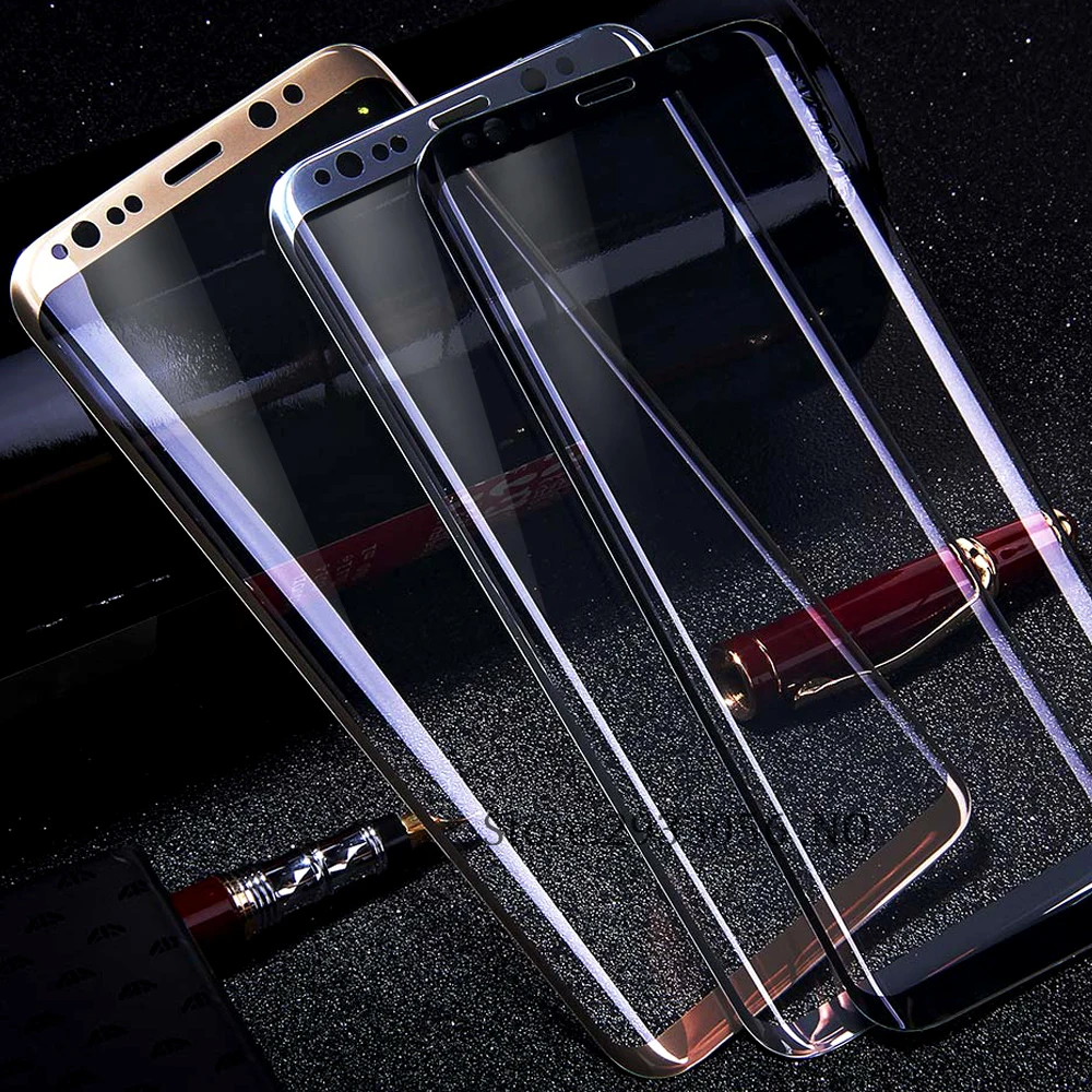 3D Защитное стекло для samsung Galaxy S8 S8plus S 8 Plus Glas Защитная крышка для экрана изогнутая защита поверхности tremp