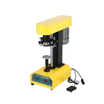 

Electrical Can Sealer Tabletop Semi Automatic Beer Tin Can Sealing Machine Round Can Seamer