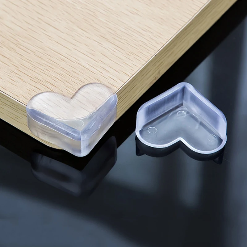 

10pcs Baby Table Corner Edge Protection Covers Furniture Anticollision Edge Corner Guards for Baby PVC Table Corner Protectors