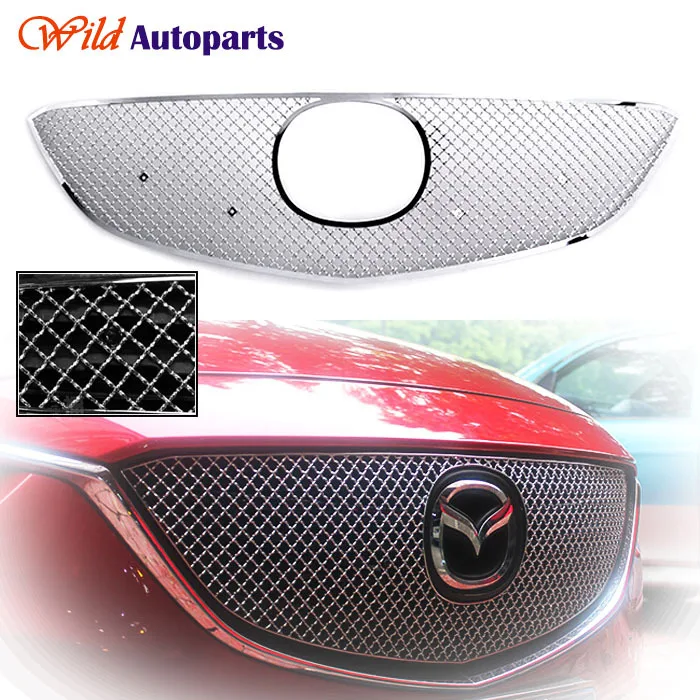 Sport Stainless Steel Chrome Front Honeycomb Mesh ...