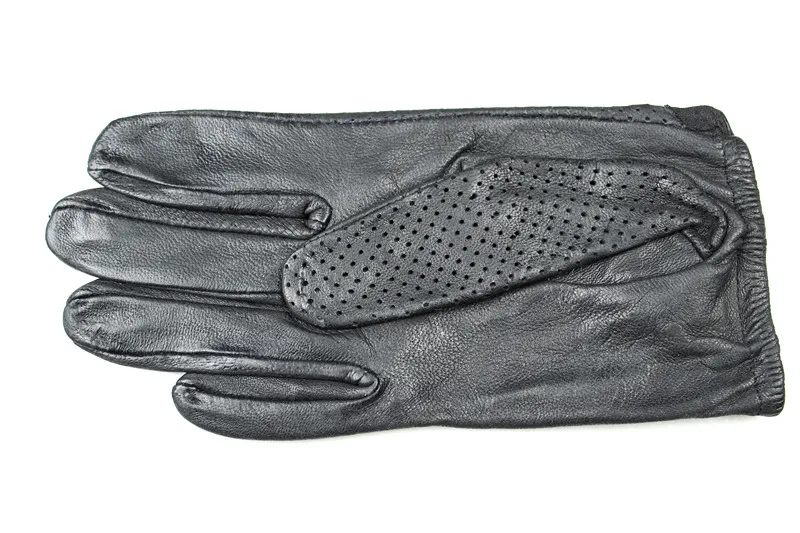 Зимние перчатки Новая акция Eldiven 2017 кожаные женские перчатки овчины сетки стиль тонкая подкладка для вождения весной и летом