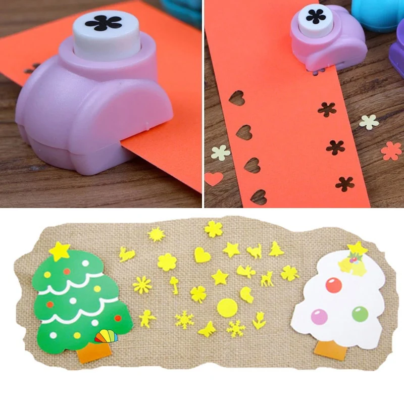 

20 Styles DIY Toy Scrapbook Punches Handmade Cutter Card Craft Calico Printing Flower Paper Craft Punch Hole Baby Toy