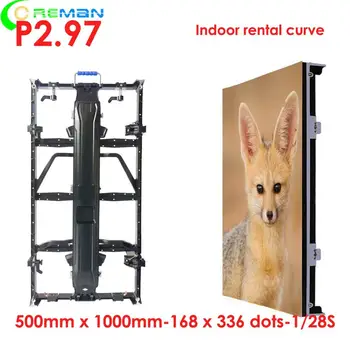 

Small stage big stage live video show led display video wall p2.9, Arched curve convex 360 degree 180 degree 90 degree led panel