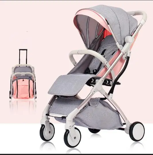 travel system stroller with rubber wheels