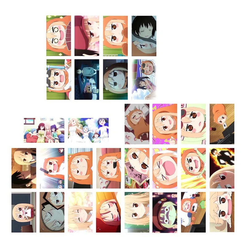 30 шт./компл. милые Мультяшные аниме фотокарты Kawaii изысканные Lomo карты для