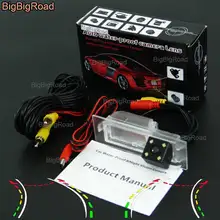 BigBigRoad Car Intelligent Dynamic Track Rear View Camera Night Vision Reversing Backup Camera RCA Port For Jeep Liberty