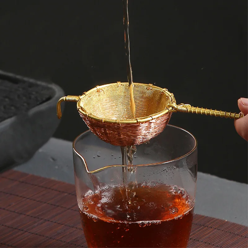 TANGPIN инструменты для кофе и чая медное чайное ситечко ручной работы кунг-фу аксессуары для чая