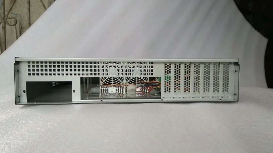 2U380mm чехол для компьютера панель из алюминиевого сплава может быть установлена с оптическим приводом промышленный корпус управления Серверный корпус