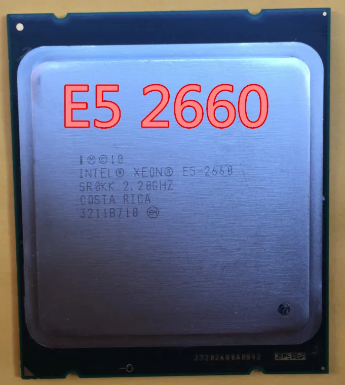 

Intel Xeon Processo SR0KK E5-2660 e5 2660 20M Cache/2.2/GHz/8.00 GT/s 95W LGA 2011 E5 2660, free shipping