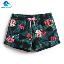 Женский купальник, свободные пляжные шорты, бермуды, сексуальные короткие плавки praia, сексуальные быстросохнущие купальные костюмы для серфинга, купальные шорты для бега