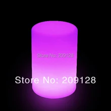 Красочные водонепроницаемый пульт включения/Выкл светодиодный Пластик цилиндр света vc-b1624