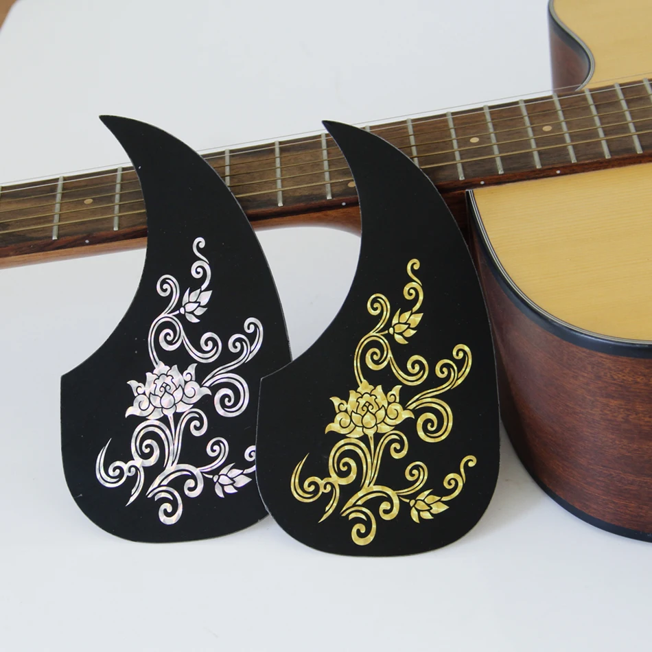 Ogquaton Decorazione Scratch Protection Panel Creativo e utile Battipenna per Chitarra Folk Acoustic Guitar Sweeping String antiriflesso