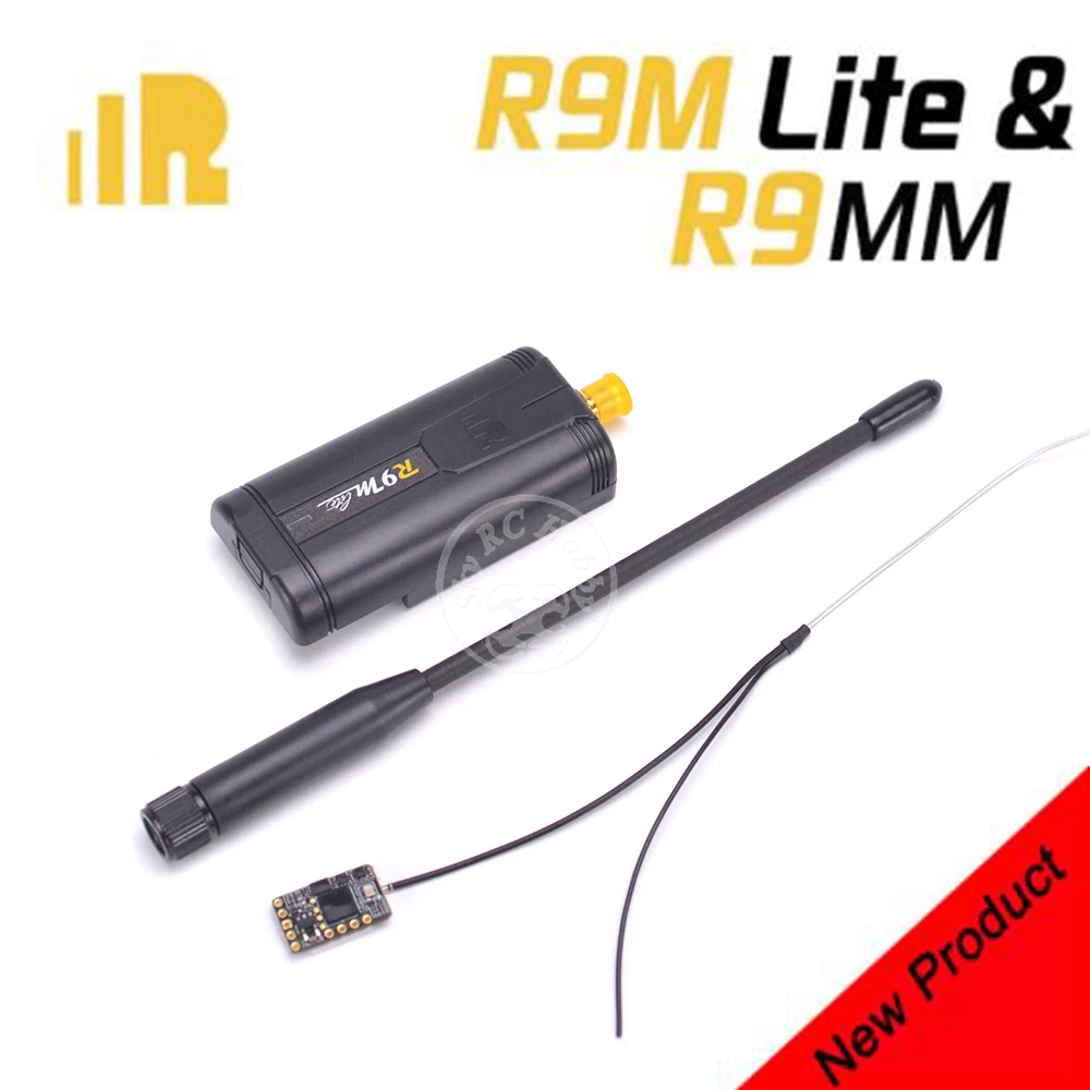 

Frsky R9M / R9M Lite Module + R9 MM 900MHz Mini Receiver combo RSSI Output Long Range Distance 4/19CH Telemtry Receiving Board