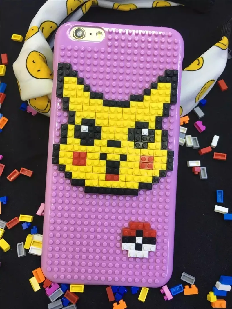 3D Building Block Hard Phone Case (3)
