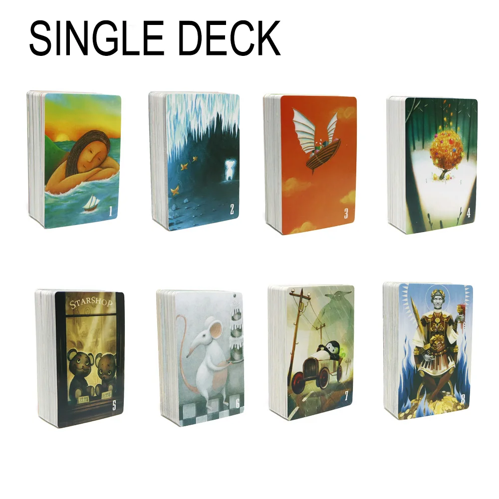 413.73руб. 57% СКИДКА|2019 неясная Диксит карточная игра русские и английские правила настольная игра для детей подарок домашние семейные вечерние-in Настольные игры from Спорт и развлечения on AliExpress 