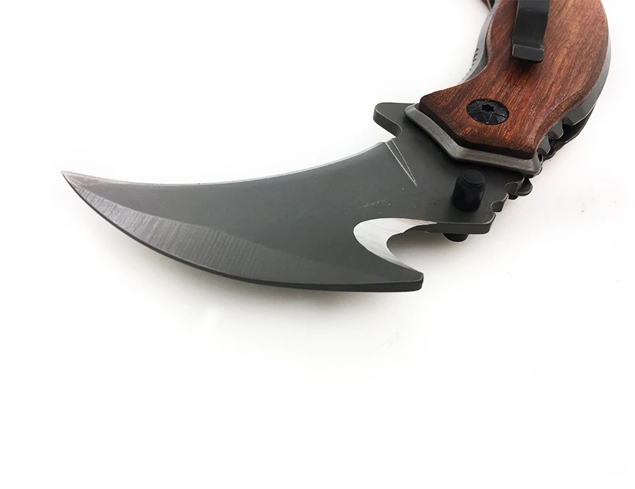 Bgt X52 karambit الطي سكين التكتيكية التخييم القتال القتال بقاء سكاكين الصيد جيب مخلب edc أدوات 5cr13mov بليد