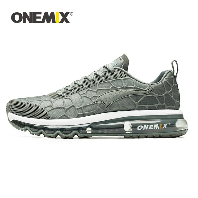 ONEMIX; zapatillas hombre Air; мужские кроссовки; классические кроссовки для бега; Уличная обувь; красивые тренды; спортивные кроссовки - Цвет: gray 1096B