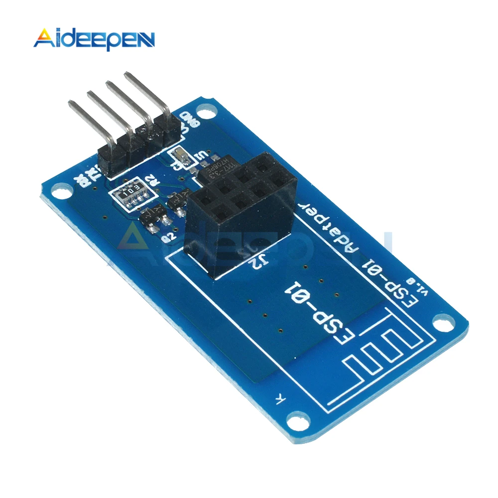 ESP8266 ESP-01 Esp01 серийныйl wi-fi Беспроводной модуль адаптера 3,3 V 5V коммутационная адаптеры pcb совместимый для Arduino UNO R3